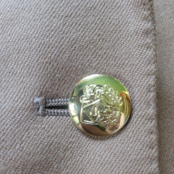 Vintage Aquascutum Camel Blazer, sz XS - Picture 12 of 17